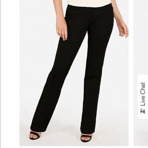 Express Editor Pants; 4L; Black
